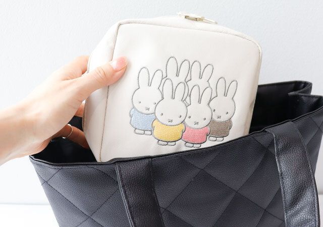 ミッフィーの雑誌付録ポーチレビュー