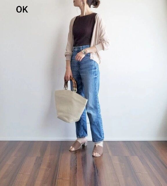 大人女子のシアートップスNG＆OKコーデ