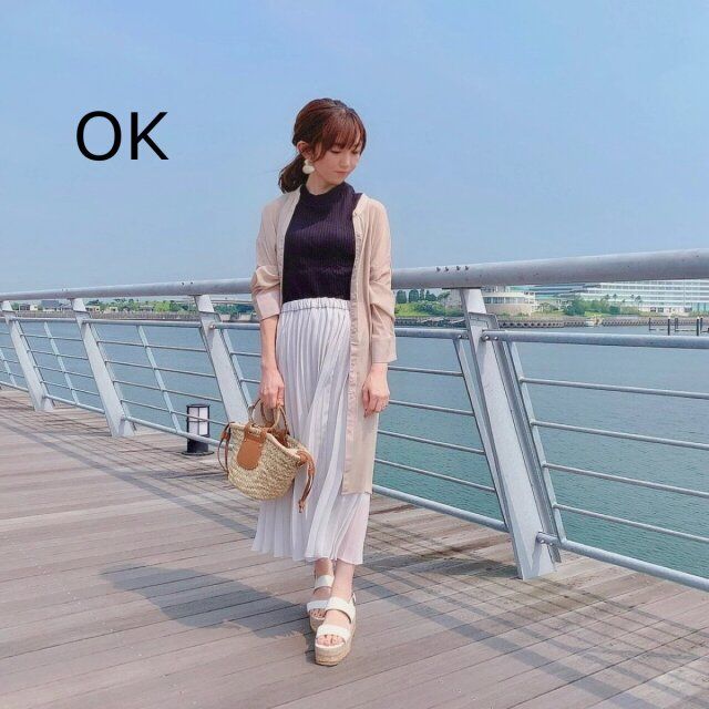 大人女子のシアートップスNG＆OKコーデ