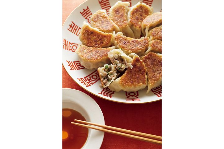 肉汁たっぷりの“白菜の焼き餃子”