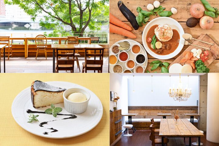 広島駅近くのリバーサイドカフェ「FLEX Cafe Chatty」で爽やかなランチタイム♪