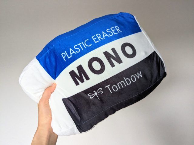 モノ消しゴム ビッグなぬいぐるみ