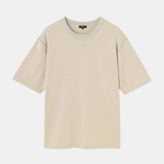 PLSTのメンズのニットTシャツ