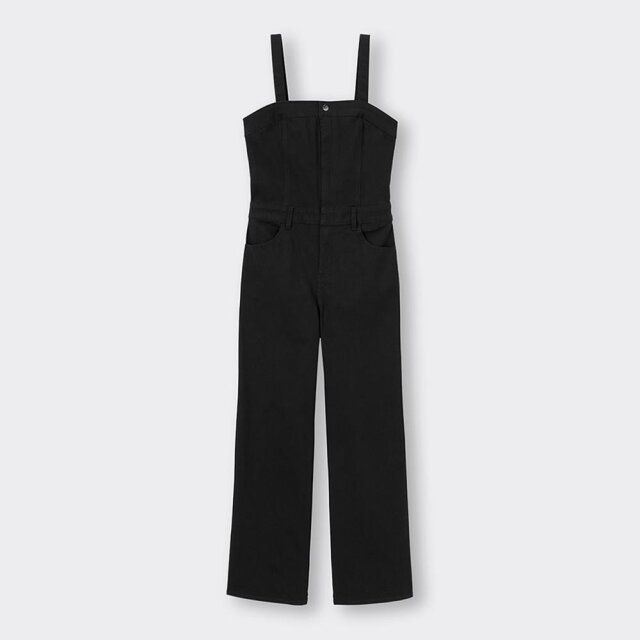 GU ベアトップサロペットパンツ