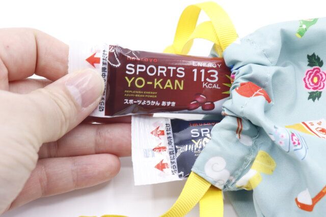 ダイソーのスポーツようかん