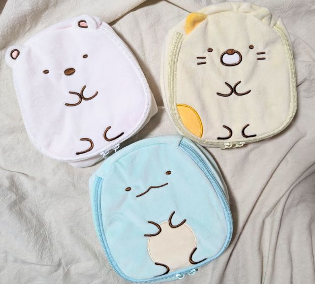 すみっコぐらしポーチ３種類