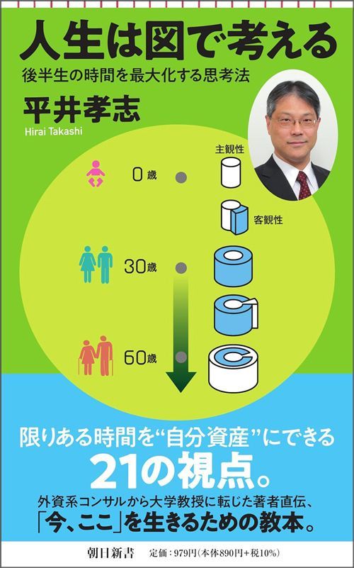平井孝志『人生は図で考える 後半生の時間を最大化する思考法』（朝日新書）