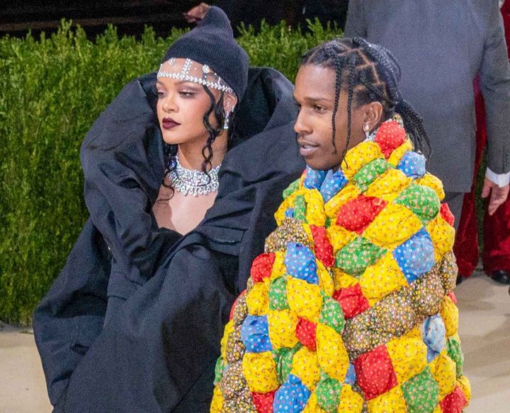 画像: 2021年のメットガラでのリアーナ。