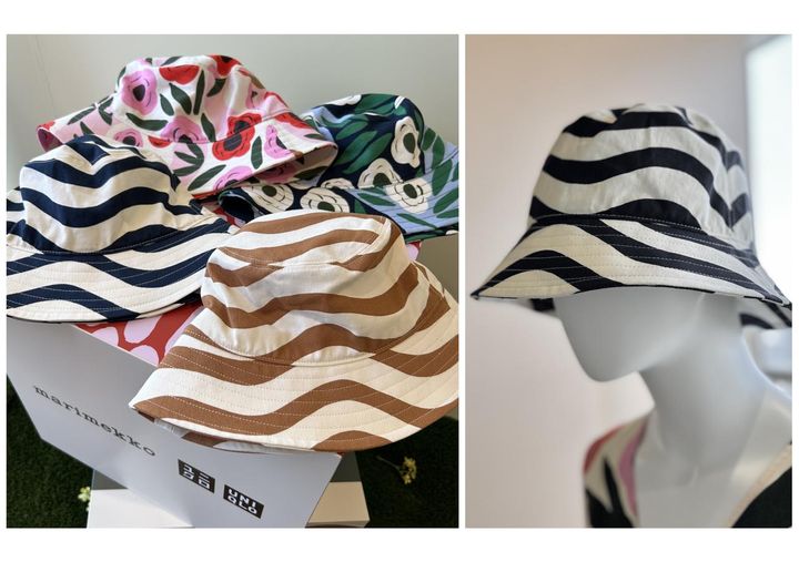 画像: 【ユニクロ×マリメッコ】UVカットバケットハット各¥2,990 www.uniqlo.com