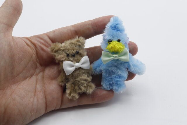 キャンドゥのモケモケ極太モールタイ／30Pで作ったオリジナルのハンドメイド作品