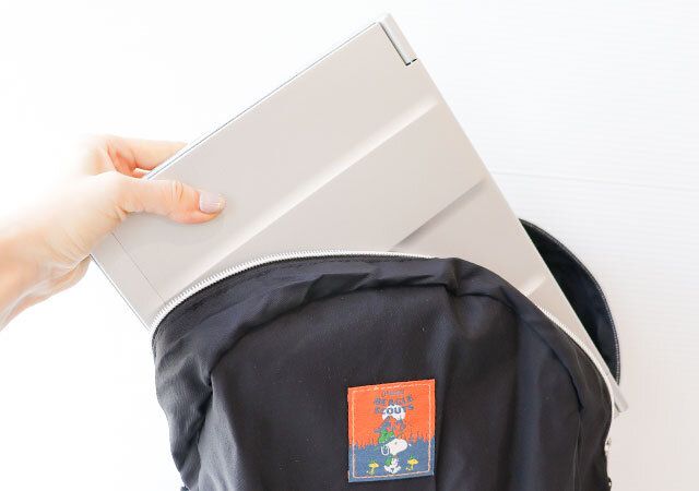 宝島社の黒バックパックのスヌーピー付録レビュー