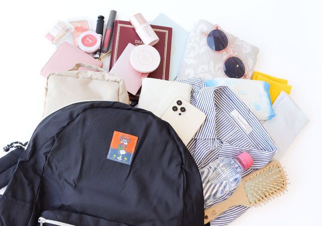 宝島社の黒バックパックのスヌーピー付録レビュー