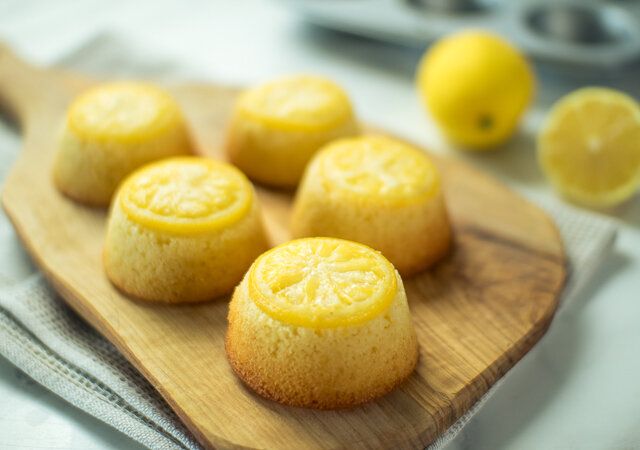 レモンマフィン レシピ 完成