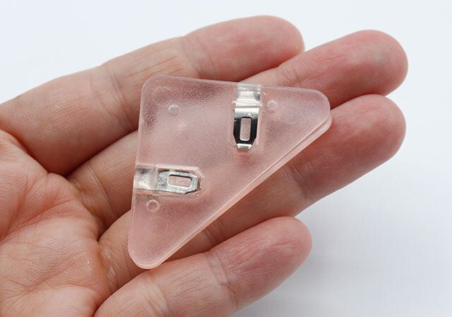 セリアのコーナークリップ 6Pのデザイン