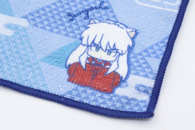 ダイソーの犬夜叉ミニハンカチタオルのデザイン