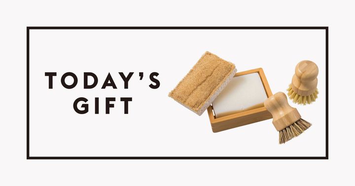 〈ZEROWASTE LIVING〉食器用石鹸セット