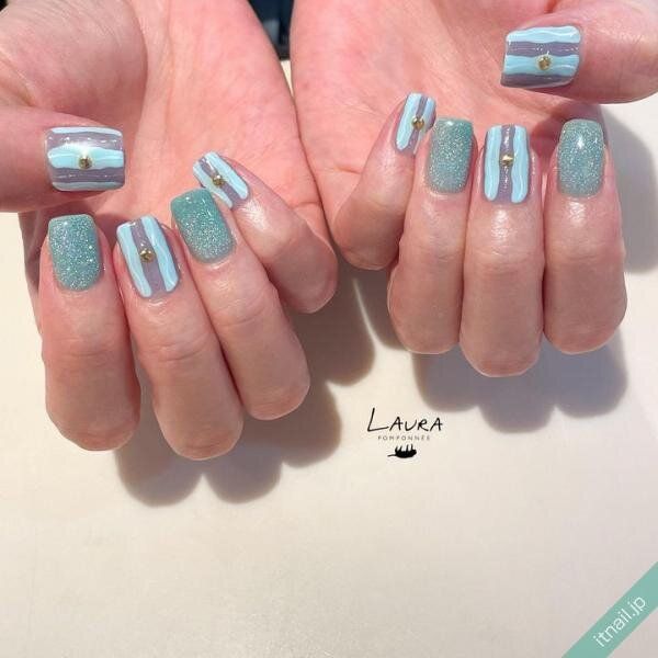 LAURA POMPONNEEが投稿したネイルデザイン [photoid:I0128867] via Itnail Design (732936)