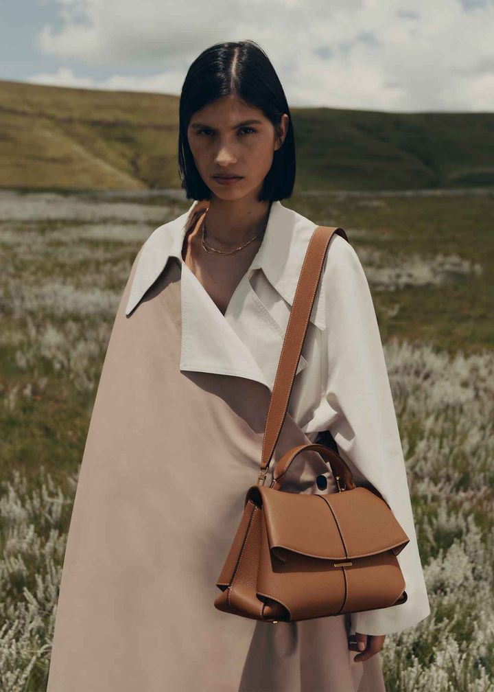 画像: Mokki キャメル ￥98,000／Polène jp.polene-paris.com