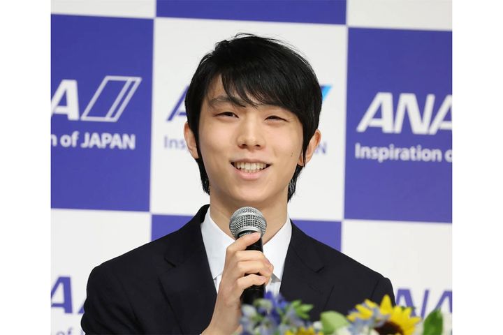 羽生結弦さん（2022年7月、時事）