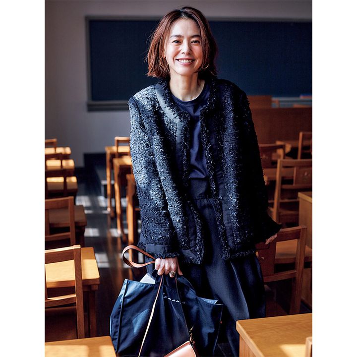 ツイード,ツイードジャケット,ジャケット,浅見れいな