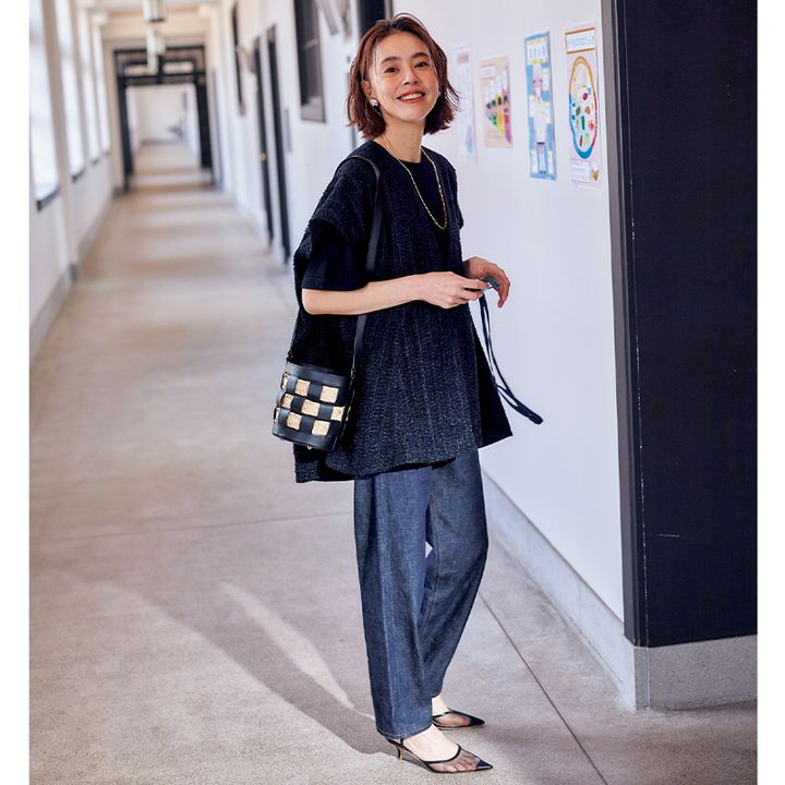 ツイードブラウス,ツイード,浅見れいな