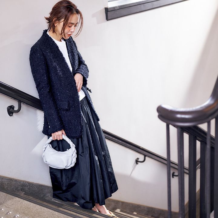 ツイード,ジャケット,浅見れいな