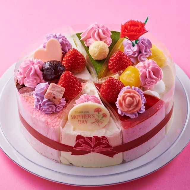 シャトレーゼ「母の日 花束アソートデコレーション」