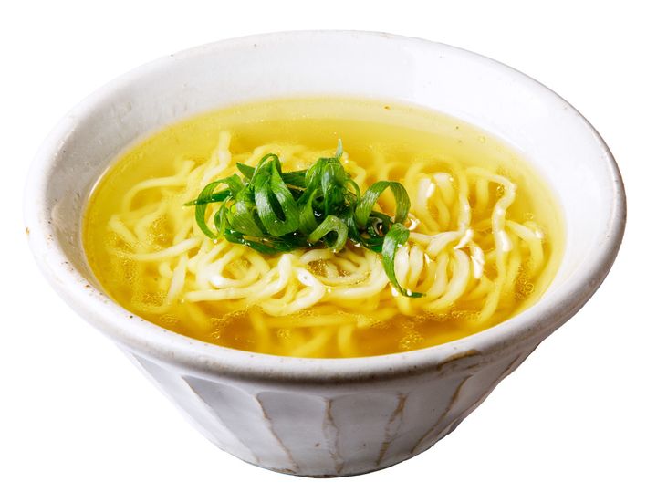 大塚『やきとり 結火』の「鶏そば（塩・醤油）」