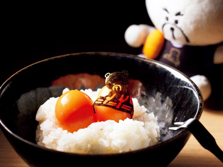 中目黒『熊の焼鳥 中目黒』のキンカンのTKG