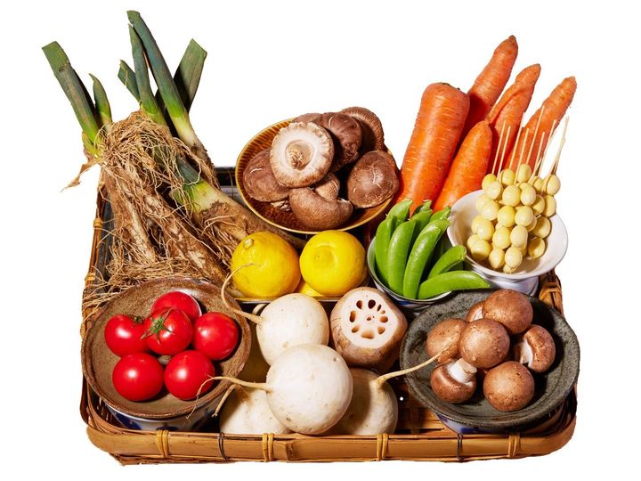 外苑前『焼鳥今井』で使用している野菜