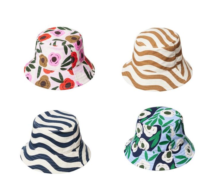 ユニクロとマリメッコ 2024年夏 バケットハット