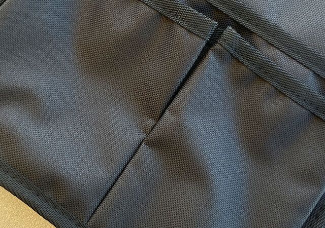 ダイソーのチェアアームポケット