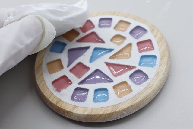 セリアのタイル用目地材