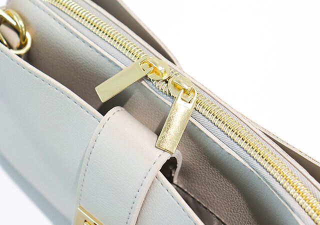 宝島社の付録のNATURAL BEAUTY BASIC ターンロック3層ショルダーバッグBOOK