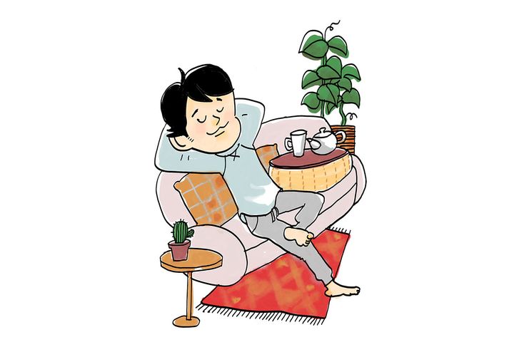 独身男性のイメージ