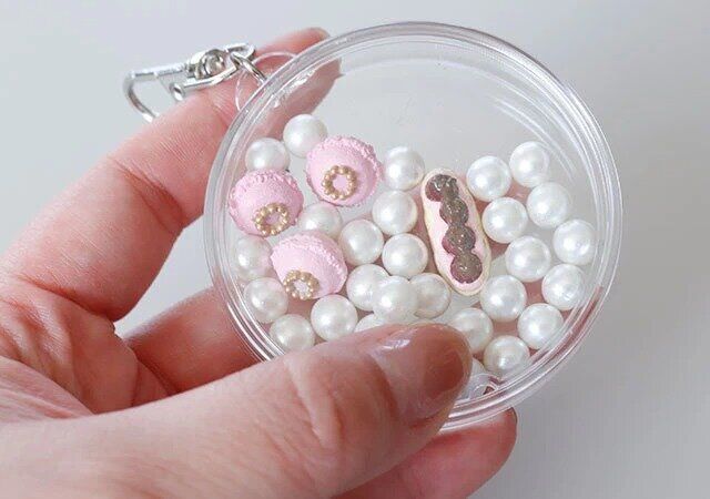 ダイソーのキーホルダーキット（58cm）を使って作ったキーホルダー