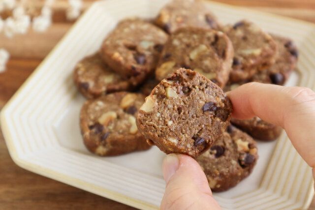 カフェモカクッキー レシピ 完成