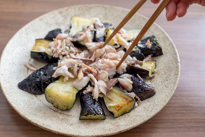 器に盛りつける