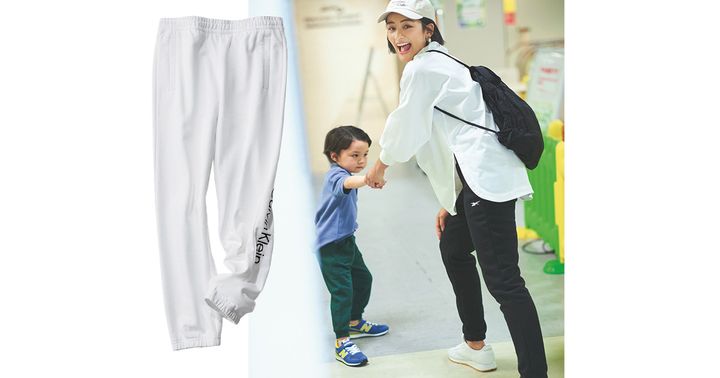 スウェットパンツ,スウェットパンツコーデ,スポーティコーデ,木佐貫まや