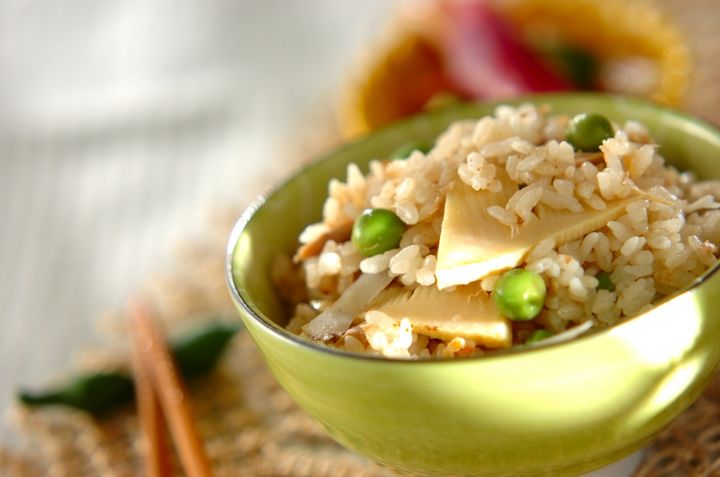 春野菜たっぷり炊き込みご飯