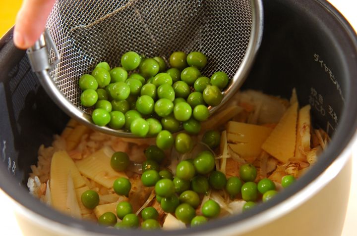 春野菜たっぷり炊き込みご飯の作り方2