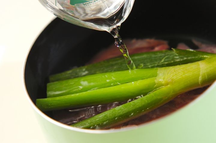 ゆで鶏のゴマダレソースの作り方1