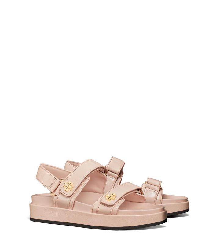 画像: 【トリー バーチ】「キラ スポーツ サンダル」（ブラック、ニューアイボリー、シェルピンク）各￥49,500（税込）