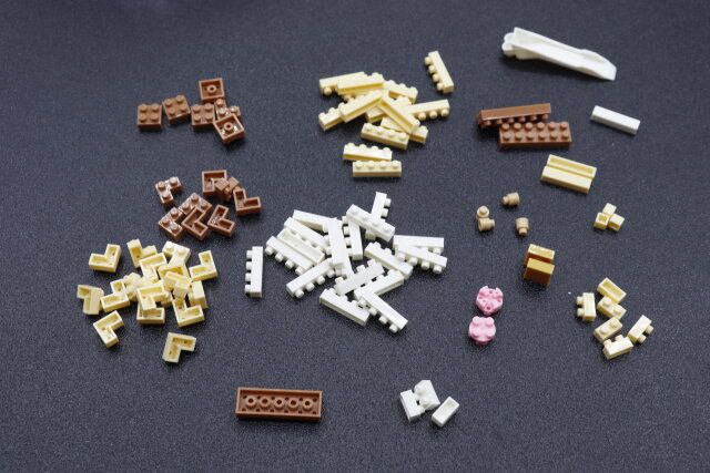 セリアのキッズブロック 台湾グルメ せいろむし