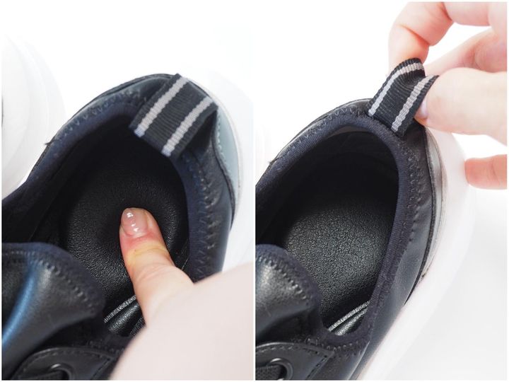 画像: しっかりめの低反発でふわっとした履き心地を実現。