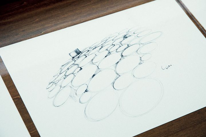 山中俊治によるスケッチ