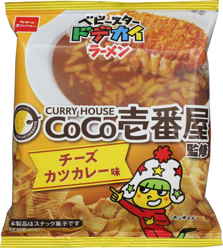 「ベビースタードデカイラーメン（CoCo壱番屋監修） チーズカツカレー味」
