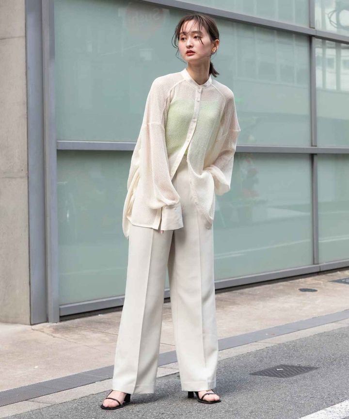 画像: 【センスオブプレイス バイ アーバンリサーチ】「リネンライクワイドパンツ」（GREIGE、BROW、NAVY、BLACK、PINK）各￥4,950（税込）※BROWNはWEB限定カラー