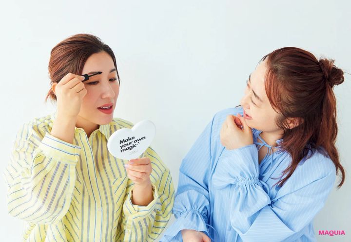 長井かおりさん×YouTuberあいりさん、即盛りを叶える棒モノコスメの実力を検証！_20