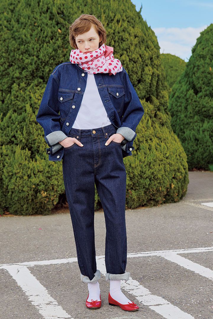 後ろ姿が超キレイで脚長効果抜群！シルエットが美しいデニム4選